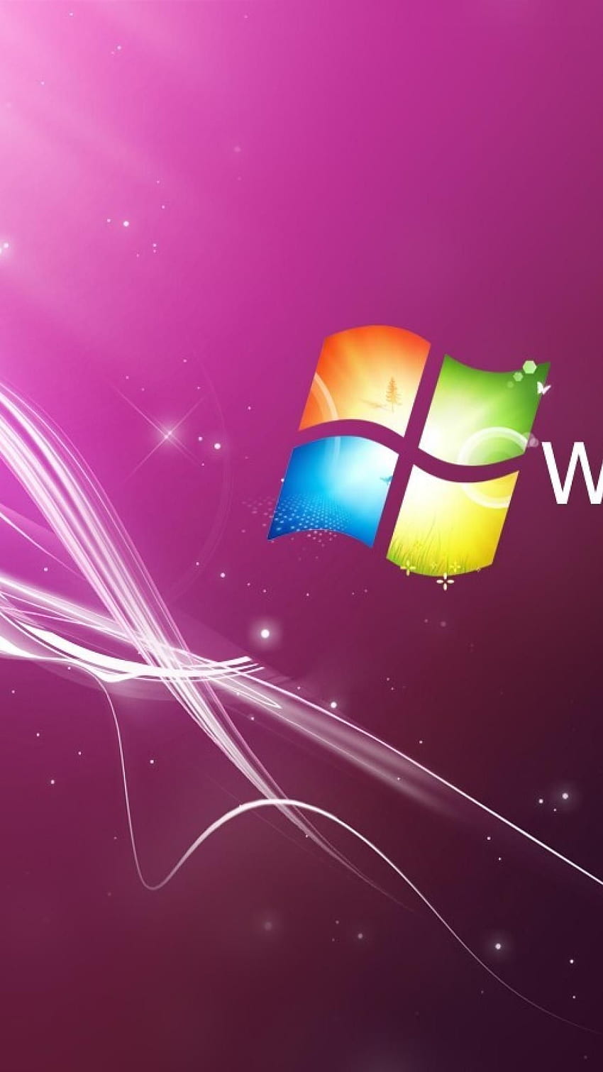 Pink Windows 7 HD phone wallpaper | Pxfuel