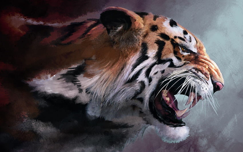 Background tiger, Hipster Tiger HD wallpaper | Pxfuel