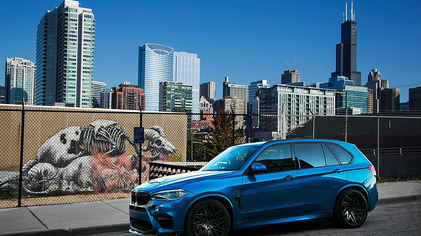 Bmw X5 Araç Araba Luxury Car SUV Blue Car BMW Ultra HD duvar kağıdı