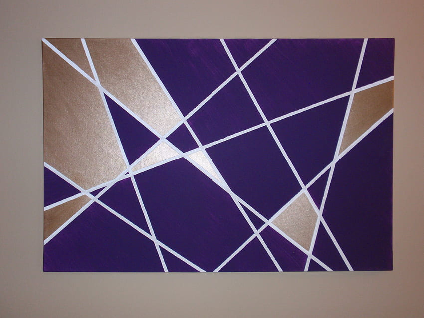 wall painting ideas geometric. Wall paint. Wall, Abstract Art Geometric HD wallpaper