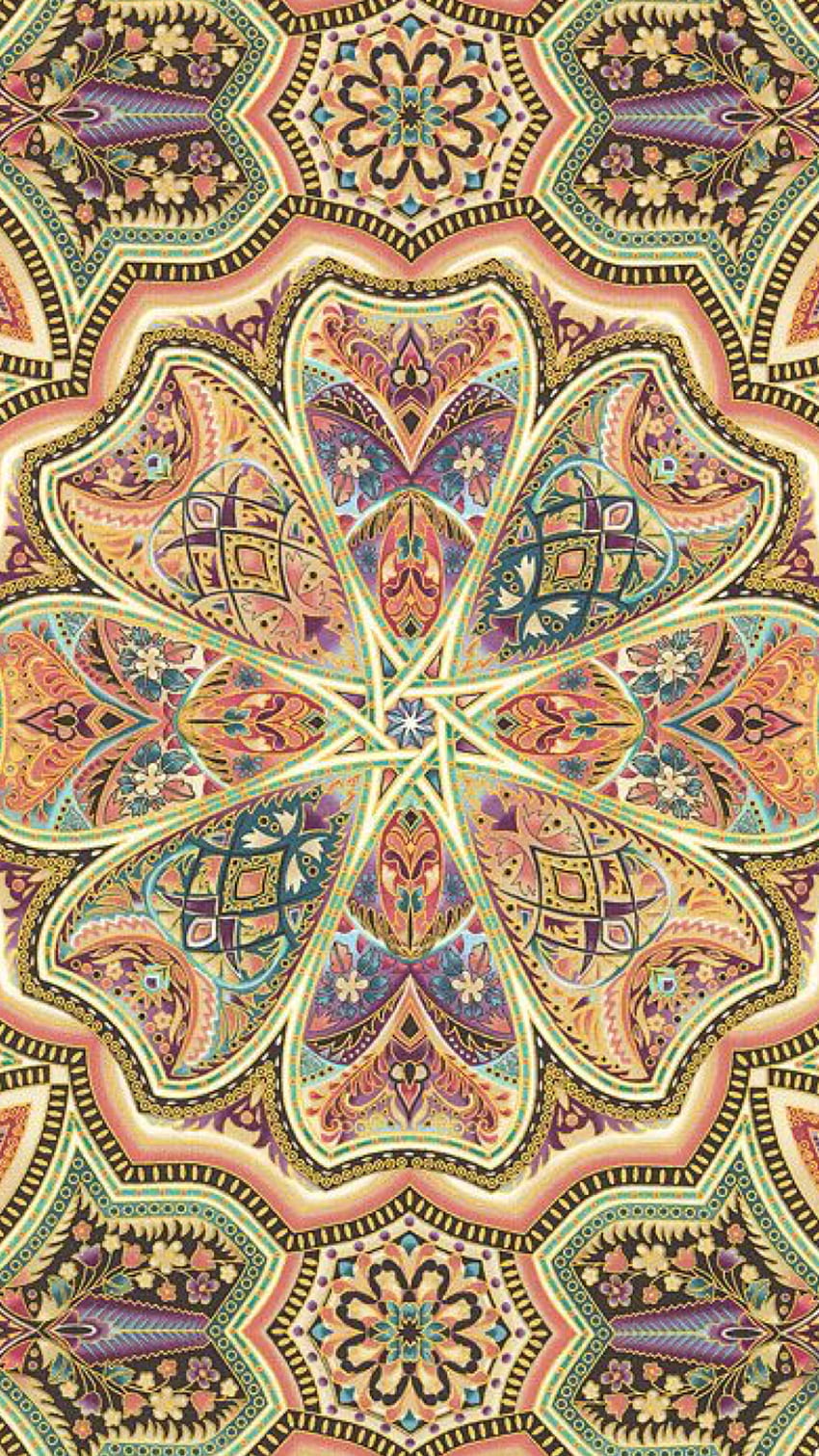 Cathy Watkins On Fractal Art II. Asian Quilts, Zentangle HD phone wallpaper
