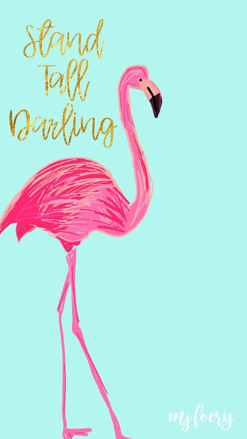 Flamingo Friday – Background. Cute screen savers, Cute background for iphone, iPhone fun, Pastel Flamingo HD phone wallpaper