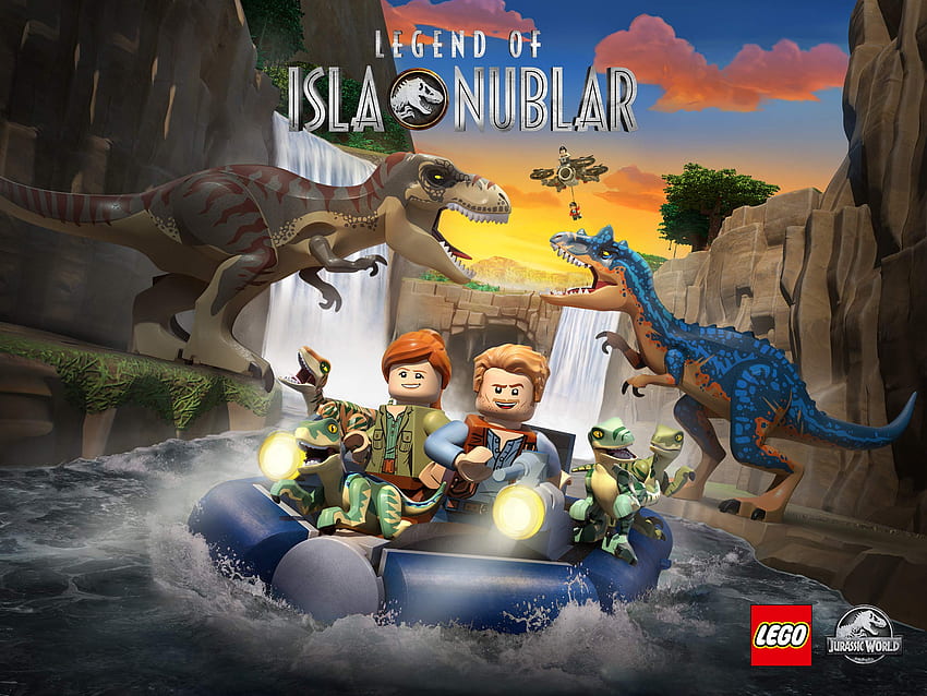 „Lego Jurassic World: Die Legende von Isla Nublar, Staffel 1“ ansehen HD-Hintergrundbild
