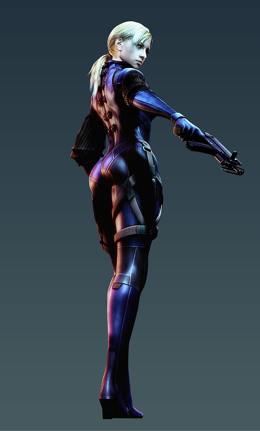 Jill Valentine, Resident Evil 5. Zawsze podobał mi się ten strój! Tapeta na telefon HD