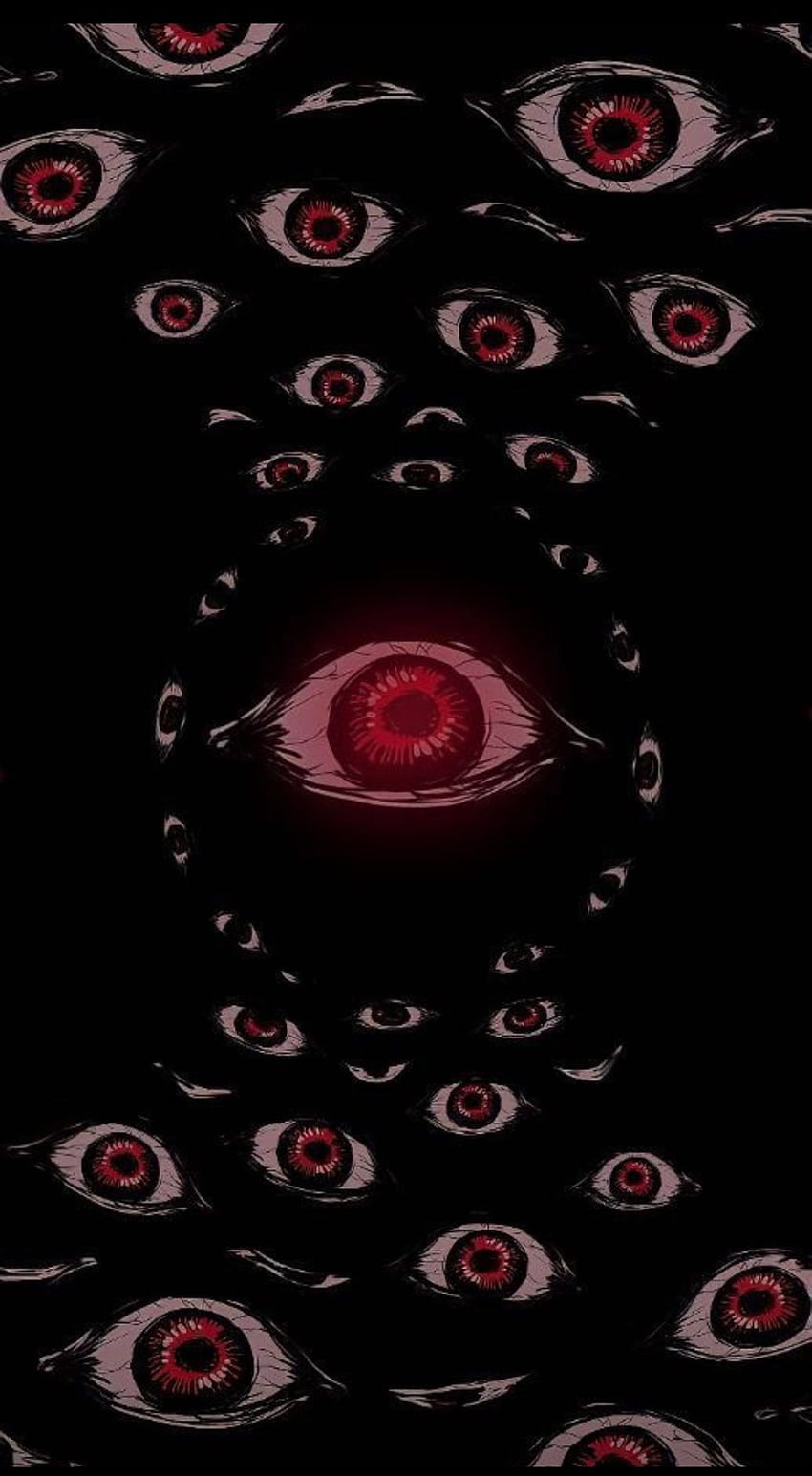 Eyes, red, weirdcore, magenta, trippy, dreamcore, creepy HD phone wallpaper  | Pxfuel