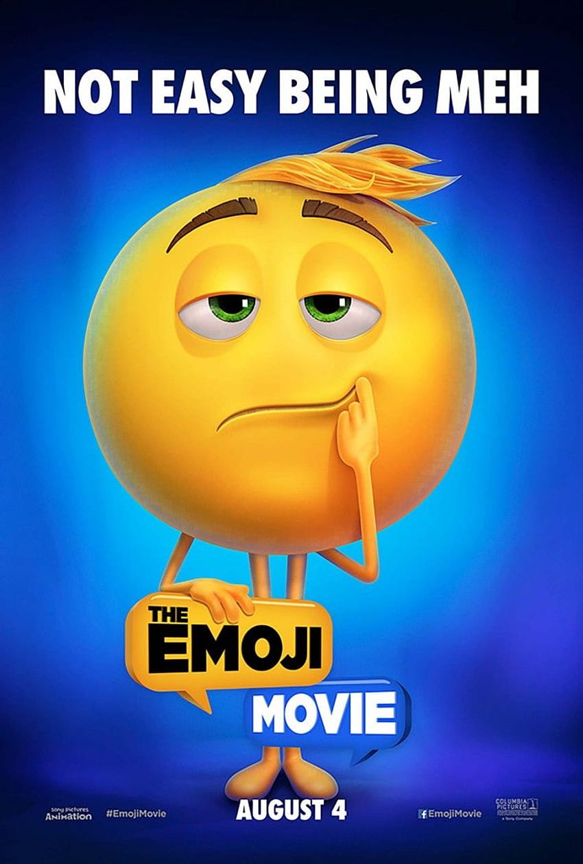 The Emoji Movie The Emoji Movie Poster, Emoji Cartoon HD phone wallpaper