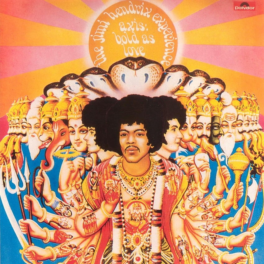 Jimi Hendrix Axis Bold As Love Okładka - - Tapeta na telefon HD