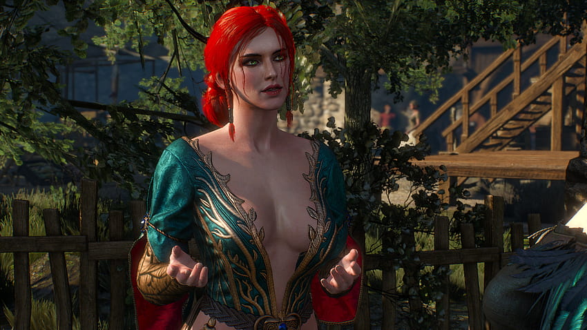 La caza salvaje de Witcher - Triss Merigold. fondo de pantalla