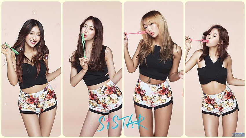 Sistar Touch My Body 씨스타 바탕 04. Kstyle Kpop HD wallpaper