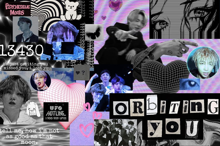 BTS-Collage-Hintergrund. Bts-Laptop, Bts, Kpop HD-Hintergrundbild