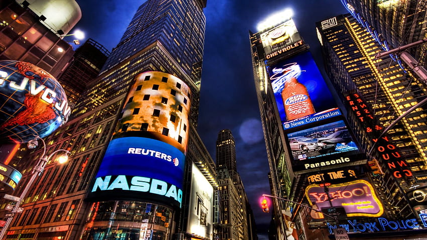 NASDAQ Stock Market New York, Stock Market Crash HD wallpaper