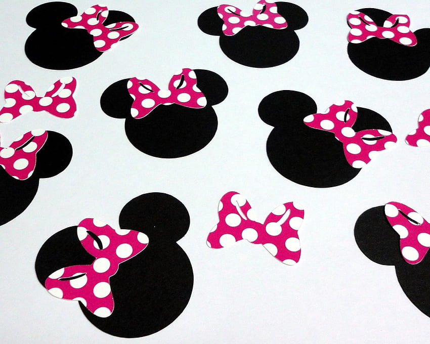 Minnie Mouse Bow iPhone Background HD wallpaper