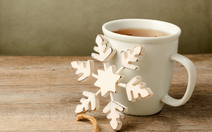 Hora do Chá, chá, xícara, natal, natal papel de parede HD