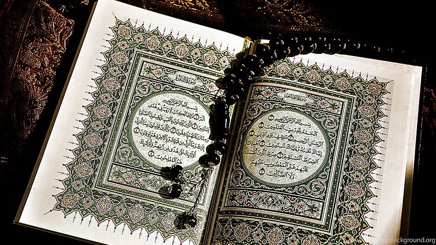Dengan Latar Belakang Islam Quran Suci Wallpaper HD