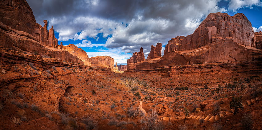 Desert Canyon, desert, nature, mountains, canyon HD wallpaper