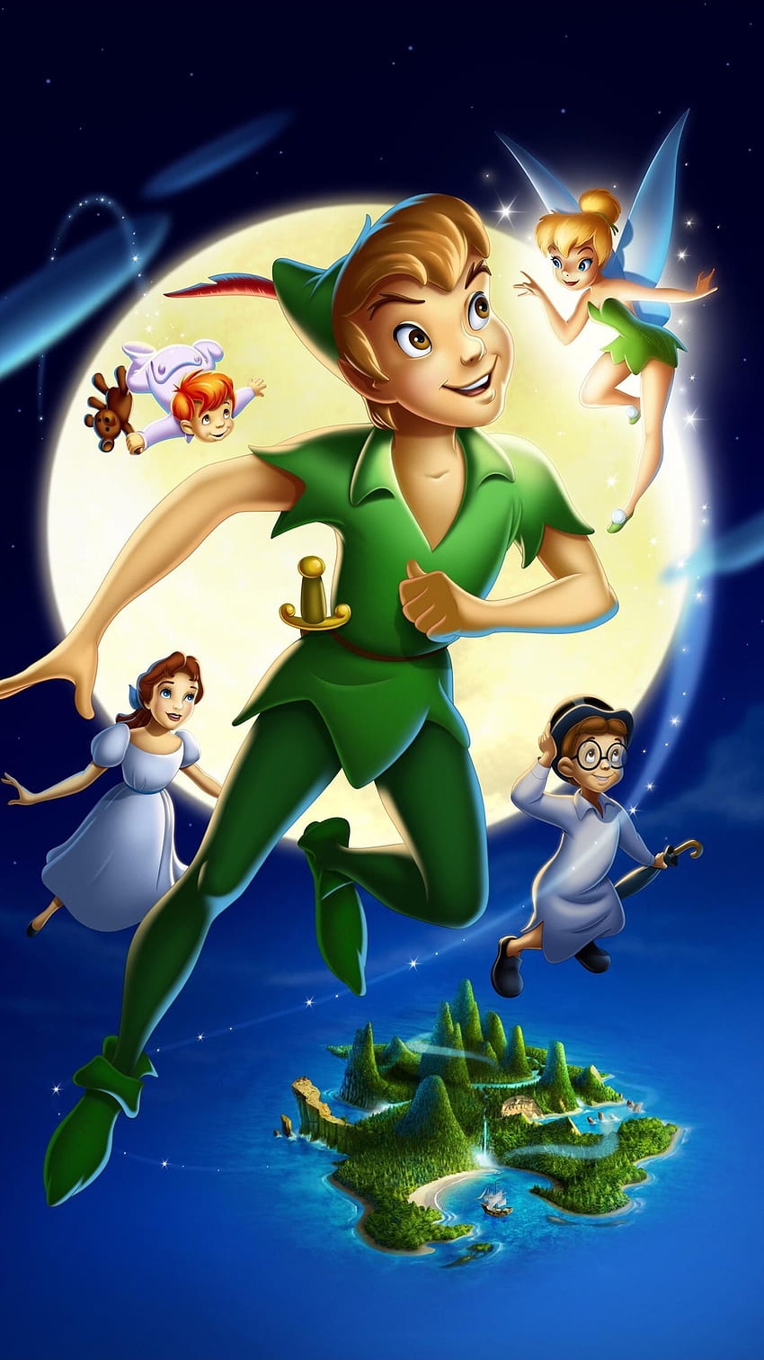 Peter Pan (1953) Telefon . Filmwahn. Disney-Figuren Peter Pan, Peter Pan, Peter Pan Disney HD-Handy-Hintergrundbild