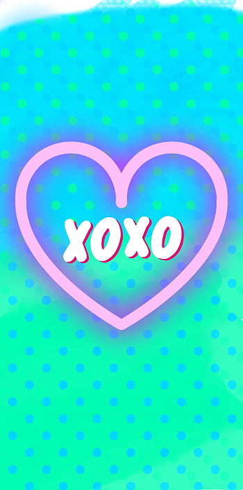 Xoxo heart, pink, cute HD phone wallpaper | Pxfuel