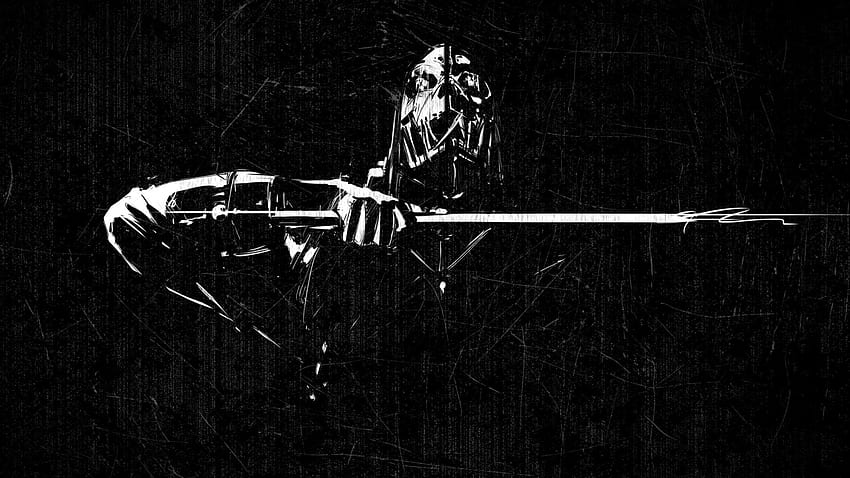 Dishonored Stealth Action Adventure Black . Cool Abstract, Black 16 9 HD wallpaper