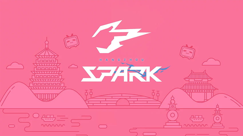 Vectorized Hangzhou Spark's Logo + Made some FRESH from it! Enjoy! [able]: Competitiveoverwatch HD wallpaper