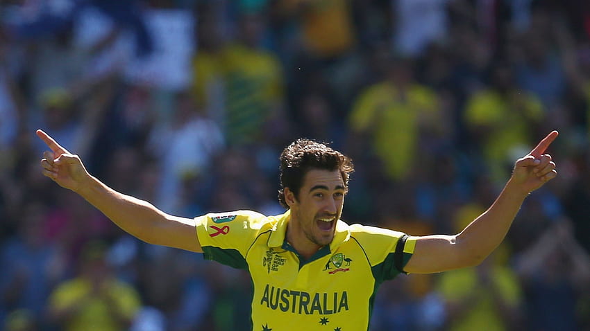 Australia bowler Mitchell Starc named player of World Cup after final victory. Cricket News HD wallpaper
