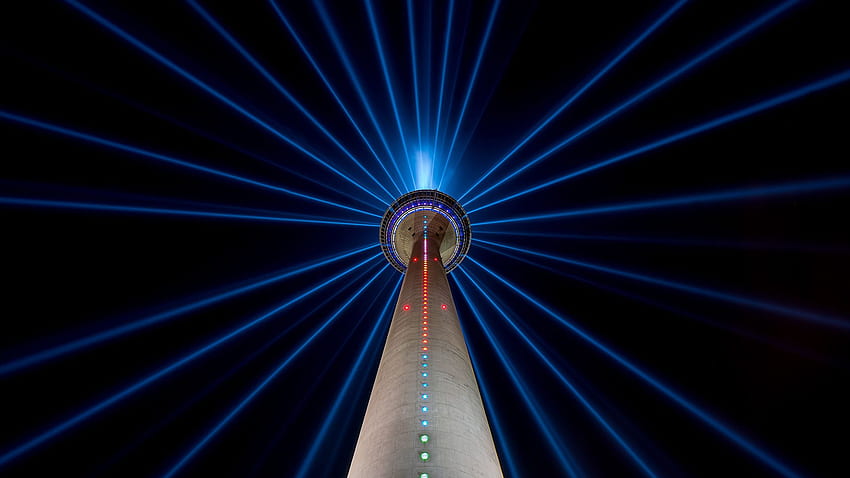 Fernsehturm Düsseldorf – Bing, Düsseldorf HD-Hintergrundbild