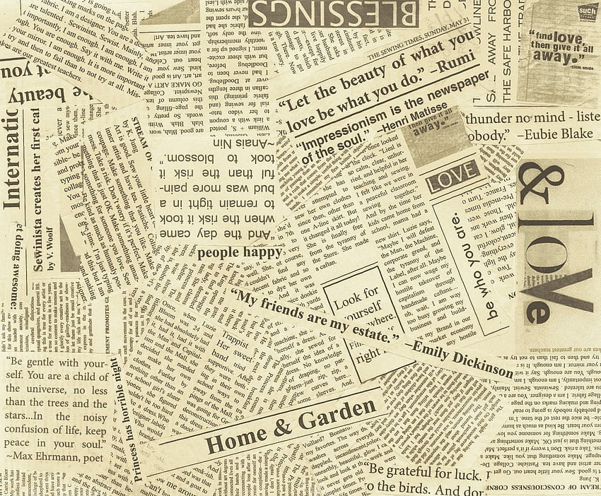 Peel And Stick Wallpaper Removable Vintage Newspaper Wallpaper Decorat   Fruugo IN