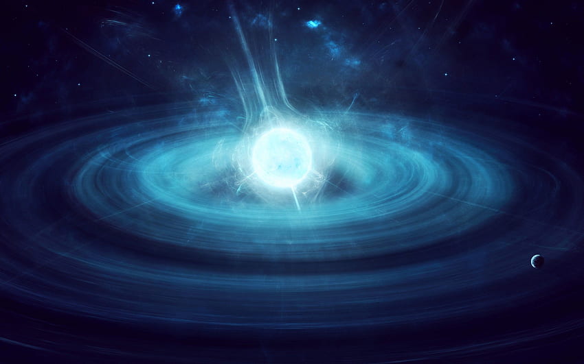 Outer Space Stars 3, Neutron Star HD wallpaper
