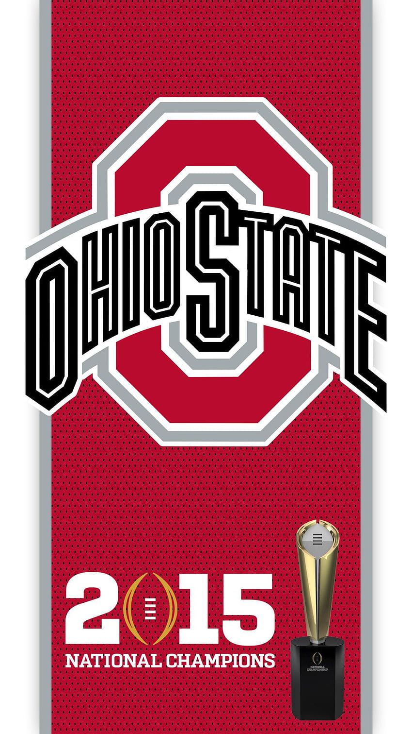 iPhone Buckeyes de l'État de l'Ohio, iPhone Football de l'État de l'Ohio Fond d'écran de téléphone HD