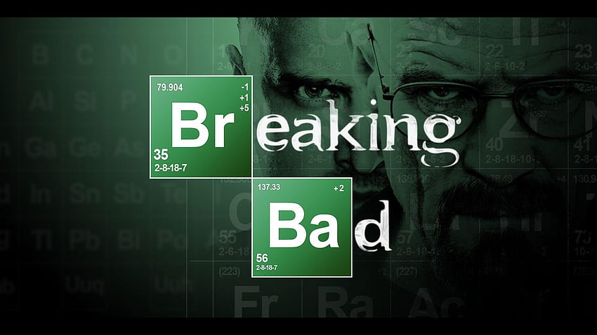 Breaking Bad: todo el superior de Breaking Bad, logotipo de Breaking Bad fondo de pantalla