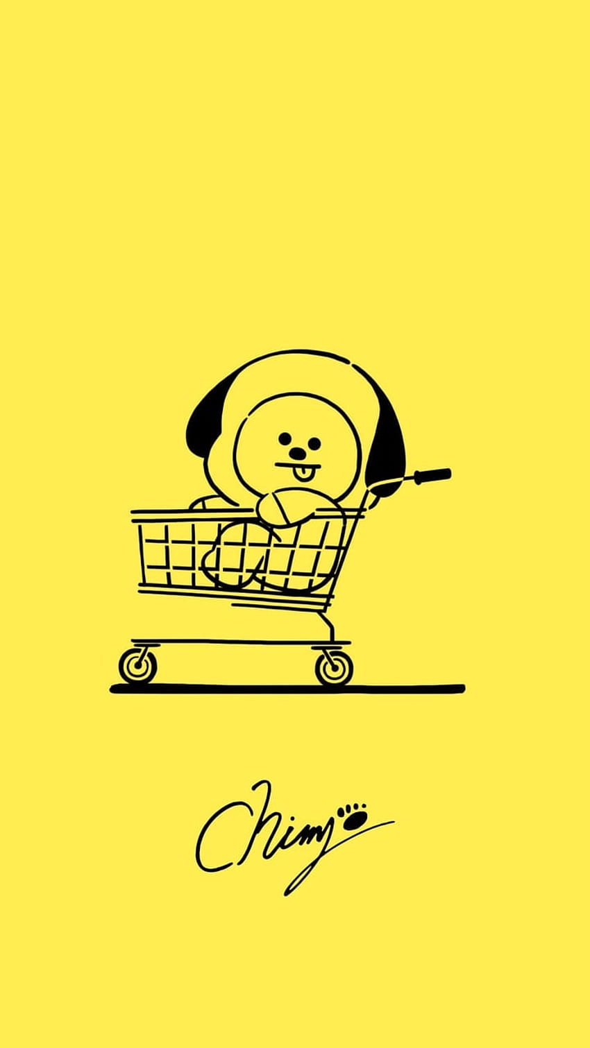 about bts in BT21, Chimmy BT21 HD phone wallpaper