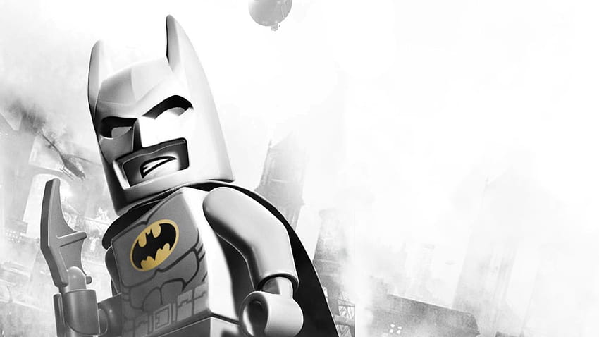 Lego Batman, Awesome Batman Black And White HD wallpaper