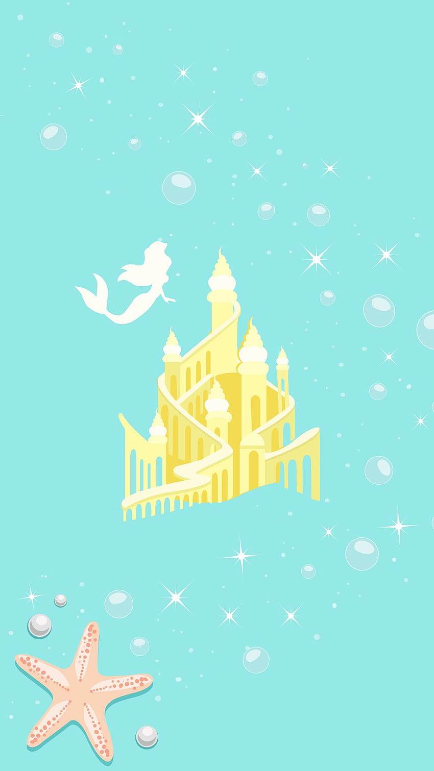 Little Mermaid iPhone, Ariel Disney Cute Tumblr HD phone wallpaper