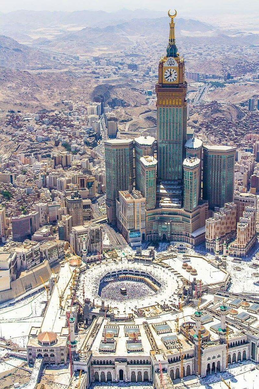 Makah, KSA. La Meca, La Meca Kaaba, Islámica fondo de pantalla del teléfono