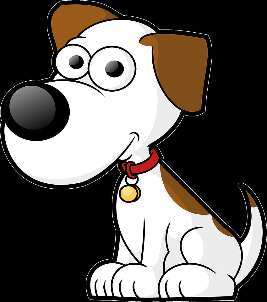 divertente cane simpatico cartone animato, Cartoon Pet Sfondo del telefono HD
