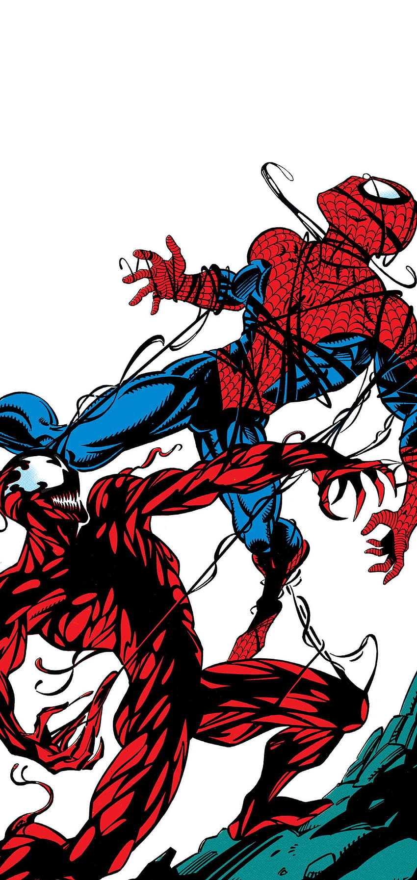 Spider Man / Carnage Phone Mark Bagley : Comicbooks HD phone wallpaper |  Pxfuel