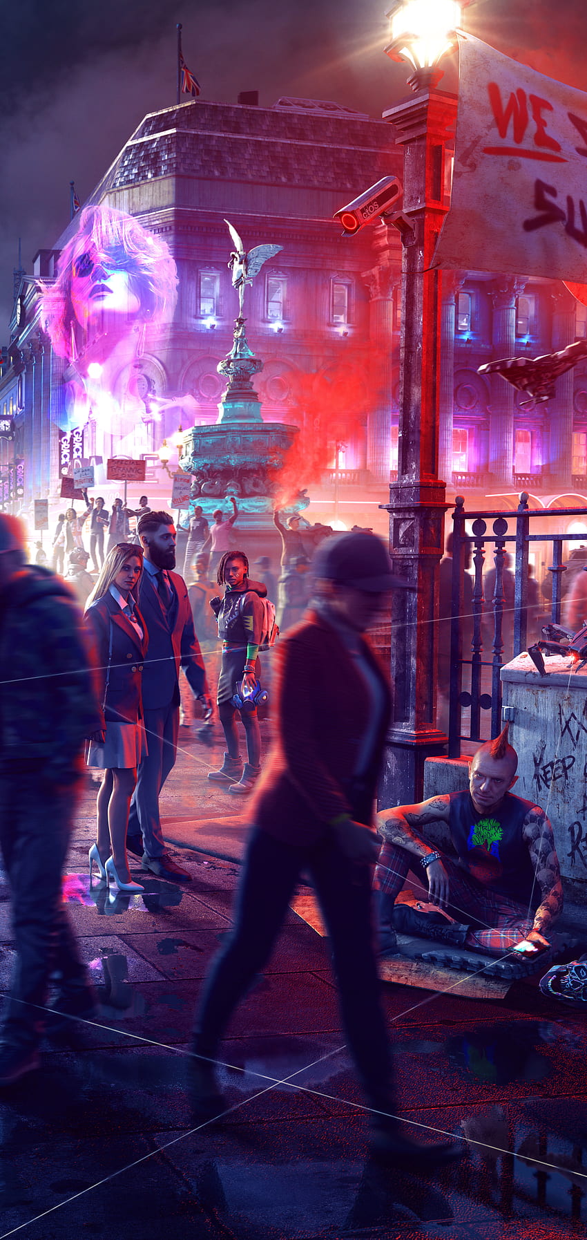 Videogioco Watch Dogs: Legion () Sfondo del telefono HD