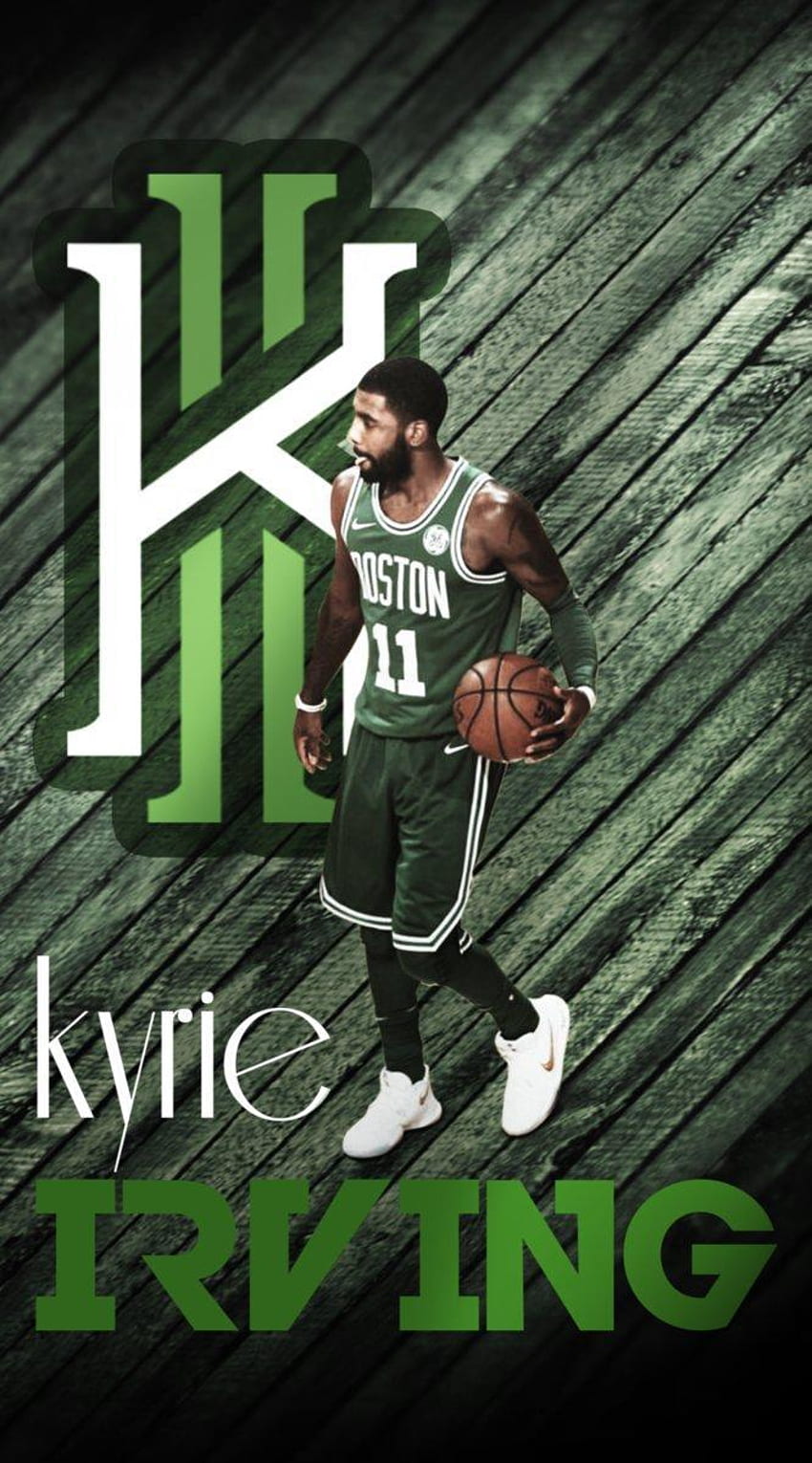Kyrie Irving 2018 for Android, Kyrie Irving Black HD phone wallpaper