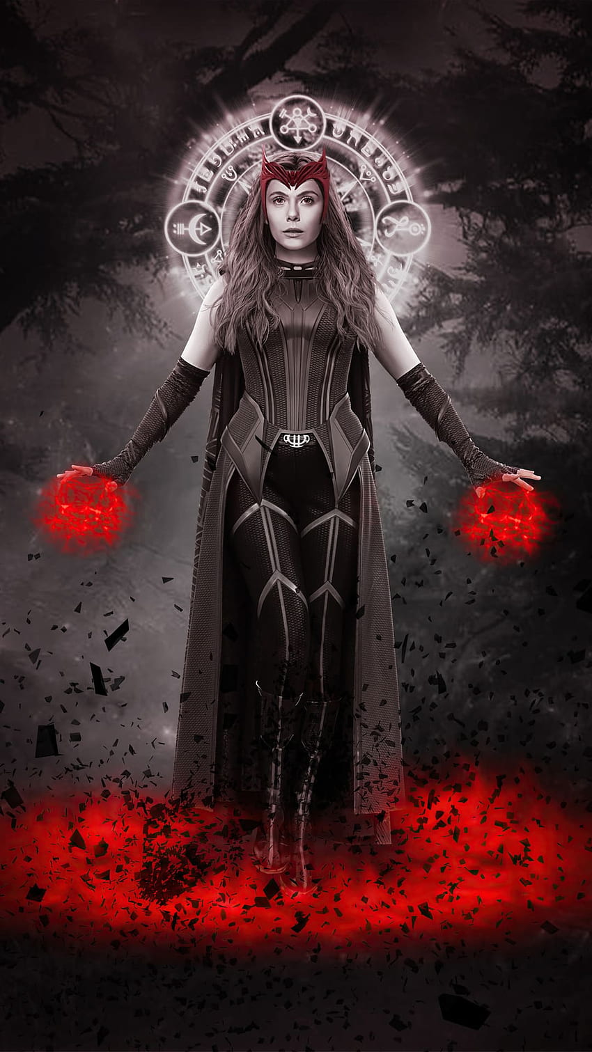 Scarlet Witch - พื้นหลัง Scarlet Witch ที่ดีที่สุด 35 อันดับแรก The Scarlet Witch วอลล์เปเปอร์โทรศัพท์ HD