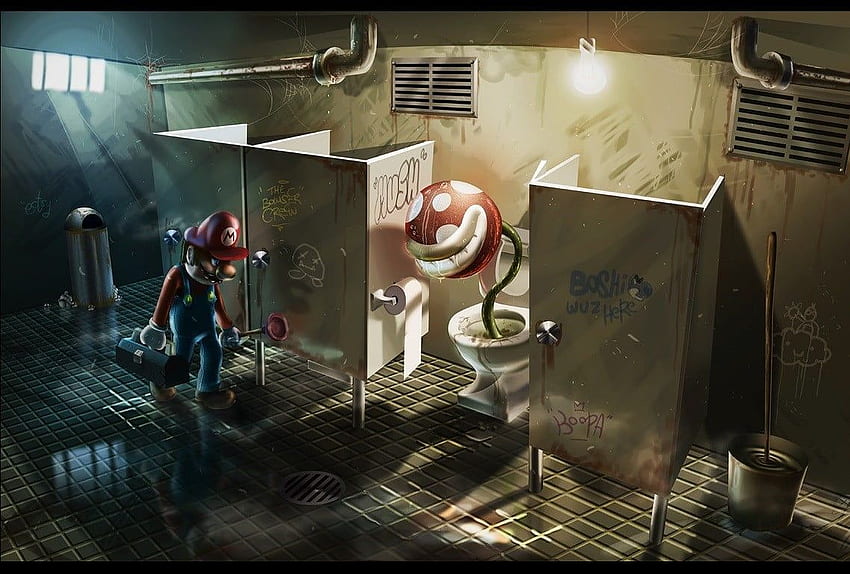 Super Mario 3D , digital art, plumber, Super Mario HD wallpaper