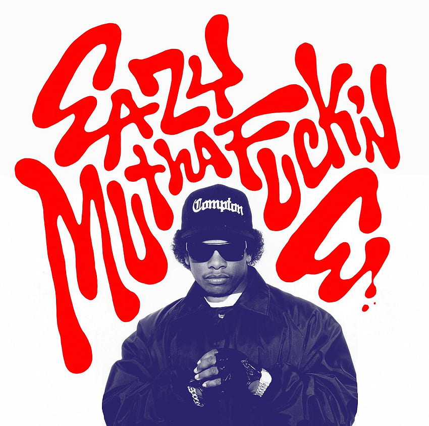 Hip Hop Hullabaloo – Eazy E. Hip Hop Poster, Hip Hop Art, Hip Hop Logo, NWA Logo HD тапет
