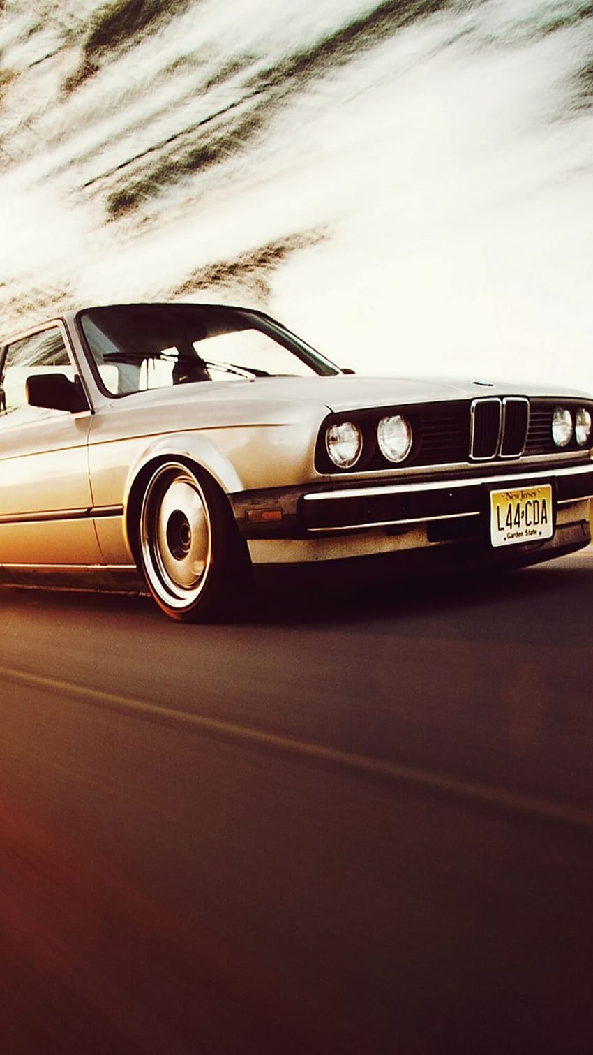 Vintage Cars BMW 3 Series for iPhone 11, Pro Max, X, 8, 7, 6 - on 3, BMW Retro HD phone wallpaper