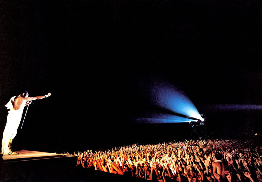 Queen Live di Wembley (Halaman 1), Freddie Mercury Live Aid Wallpaper HD