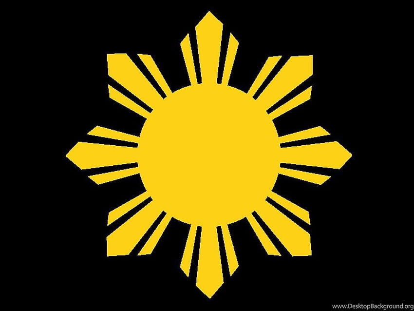 Flaga Filipin Filipiny Gwiazda Tło, Pinoy Pride Tapeta HD