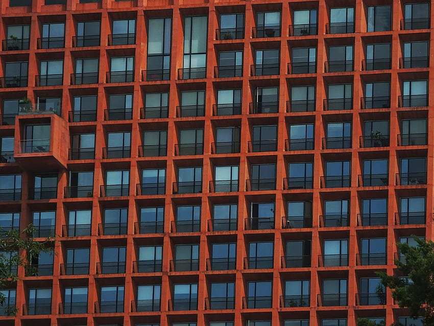 Architektur, Gebäude, Struktur, Minimalismus, Balkone HD-Hintergrundbild