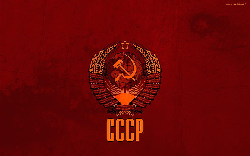 Download Cccp Soviet Union Flag Wallpaper | Wallpapers.com