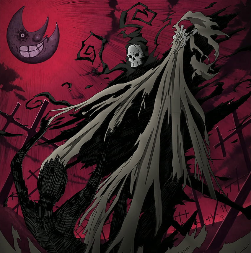 Asura. Devorador de almas, Señor muerte devorador de almas, Alma de anime, Soul Eater Kishin fondo de pantalla del teléfono