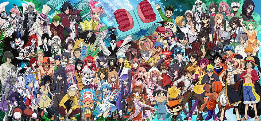 Anime Crossover Lala Satalin Deviluke Natsu Dragneel Asuna Yuuki, Anime Heroes HD wallpaper