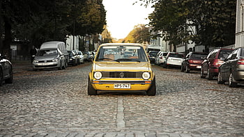 Volkswagen, Golf, Cars, Front View, Mk1 HD wallpaper