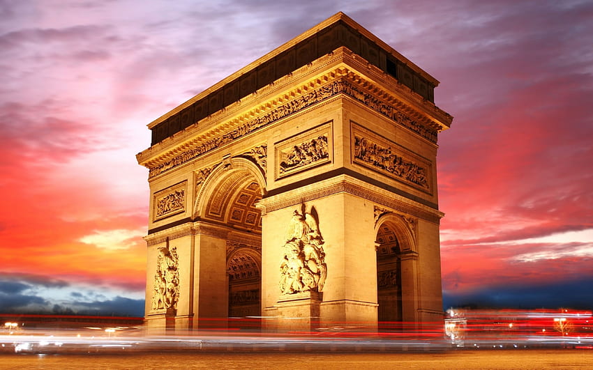 Arc de Triomphe, Paris. gallery. Y:1758633966 HD wallpaper