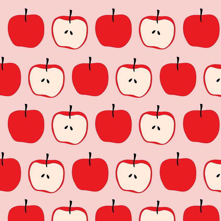 果物, りんご, パターン, 手ざわり, 手ざわり, 半分, 全体 HD電話の壁紙